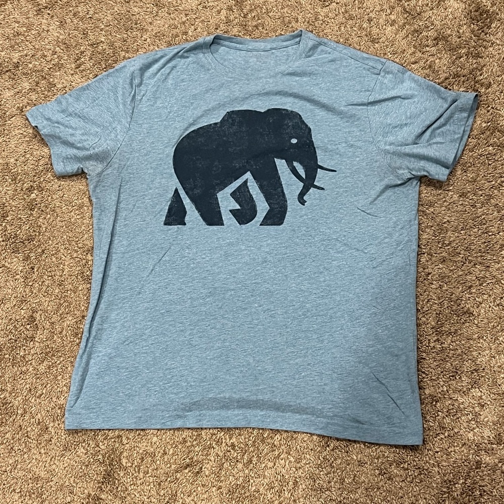 Mens Banana Republic T Shirt Blue Large